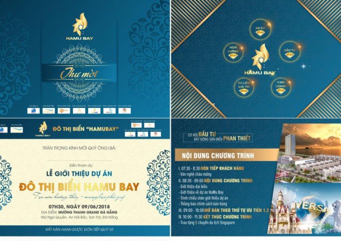 HAMUBAY – PHAN THIẾT LÀ SIÊU DỰ ÁN BIỂN LỚN NHẤT TĨNH BÌNH THUẬN chính thức mở bán 9/6/18 tại Đà Nẵng