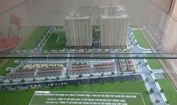 Bán đất biệt thự khu Tây Nam Linh Đàm, cạnh trường tiểu học Chu Văn An