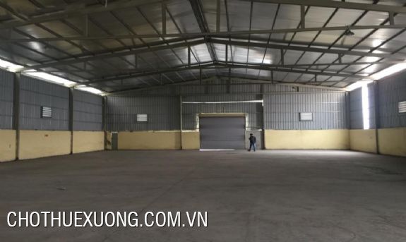 Cho thuê gấp nhà xưởng tiêu chuẩn gần Cầu Phùng, Đan Phượng, Hà Nội 