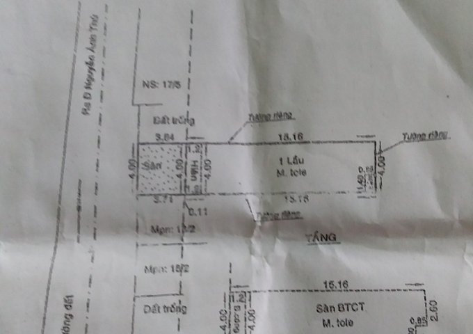 Bán nhà mặt tiền TCH35, phường Tân Chánh Hiệp, Quận 12