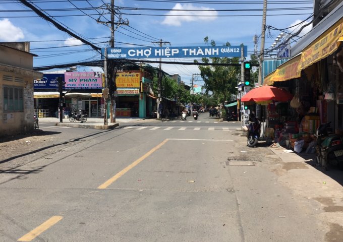 Bán nhà MẶT TIỀN  đường HT12, phường Hiệp Thành, quận 12