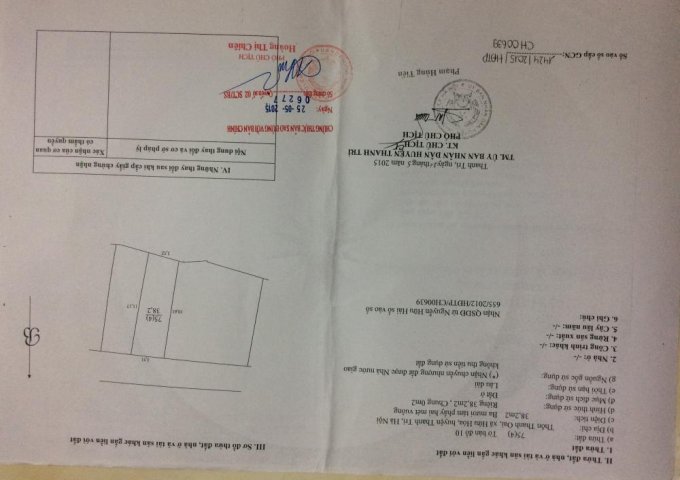 Cần bán 38.2m đất tại xóm giữa, xã hữu hòa, thanh trì, hà nội