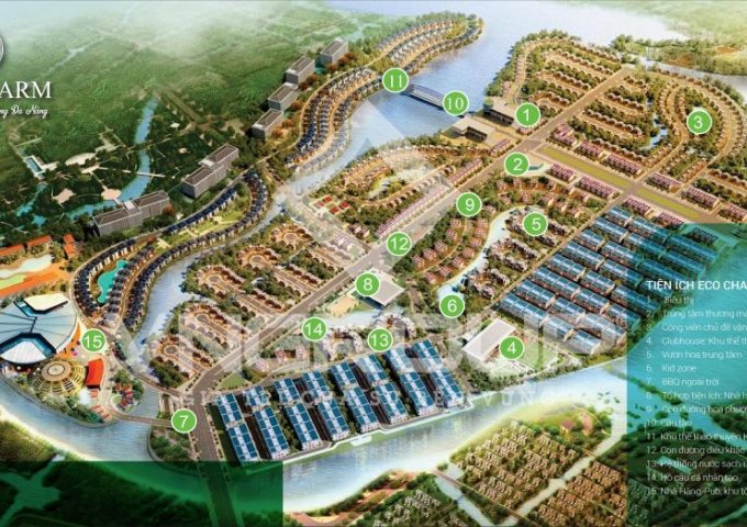 Chính thức nhận giữ chỗ 40 lô vị trí đẹp nhất KĐT Eco Charm, tiếp giáp khu công nghệ cao Đà Nẵng