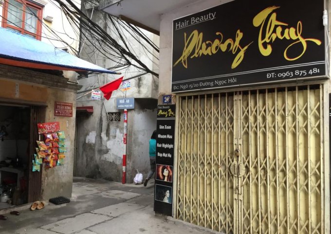 Bán nhà đất số 72 ngõ 49 đường Ngọc Hồi (cạnh KĐT Gamuda và công viên Yên Sở)