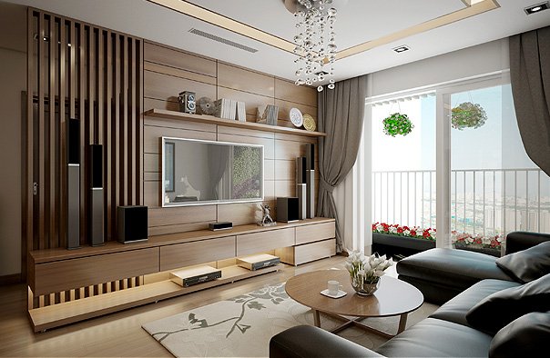 Cho thuê căn hộ Tràng An Conplex 3PN, DT 105m2 full nội thất giá 29 triệu/tháng