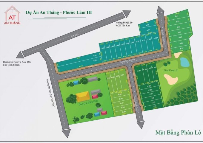 Bán đất nền dự án gần Bình Chánh, Hồ Chí Minh, diện tích 90m2, giá 495 triệu