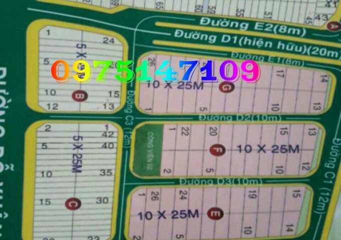 Bán 2 lô đất tại dự án KDC Hoàng Anh Minh Tuấn, Quận 9, Hồ Chí Minh, diện tích 125m2. Sổ đỏ chính chủ