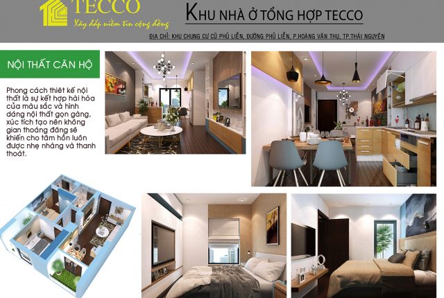 Bán căn hộ chung cư Tecco Tower Phủ Liễn, Thái Nguyên