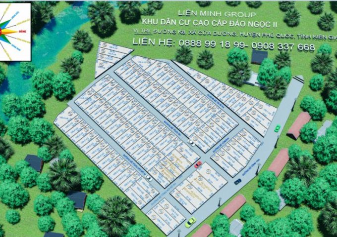 Cần bán đất khu K8 tại Ấp Cây Thông Trong, xã Cửa Dương, H.Phú Quốc, Tỉnh Kiên Giang