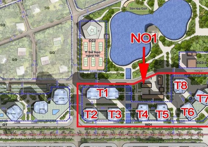 Bán chung cư N01T6 N01T7 Ngoại Giao Đoàn Hà Nội, đẹp nhất dự án