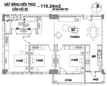 Chính chủ bán căn 117m2, tầng 22, chung cư Intracom Trung Văn