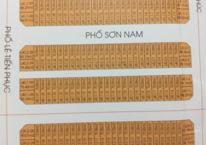 Bán đất đường Sơn Nam khu đô thị thống nhất Nam Định