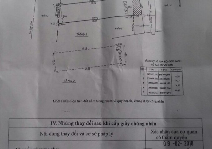 Nhà bán 105/45/14 đường 59, phường 14, quận Gò Vấp.