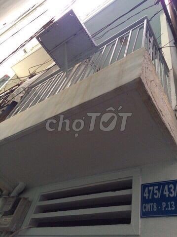 Bán nhà hẻm 475 Cách Mạng Tháng Tám, Quận 10, 1,8 x 6m, 2 lầu, giá 1,14 tỷ