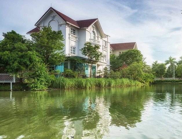 bán đất nền biệt thự với tổng quy mô 118ha ven sông ven hồ phông cách đẳng Châu Âu 