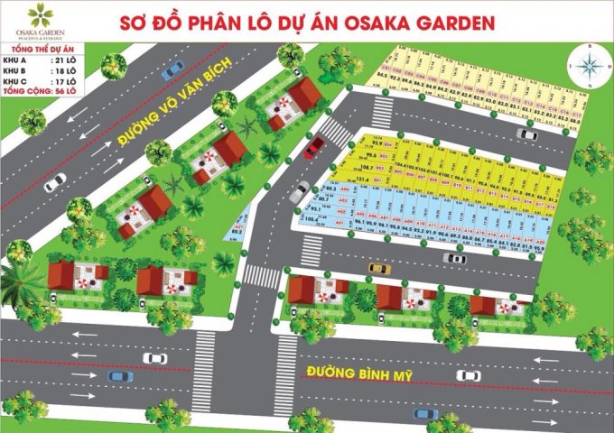 MỞ GIỮ CHỔ DỰ ÁN OSAKA GARDEN BÌNH MỸ, CỦ CHI