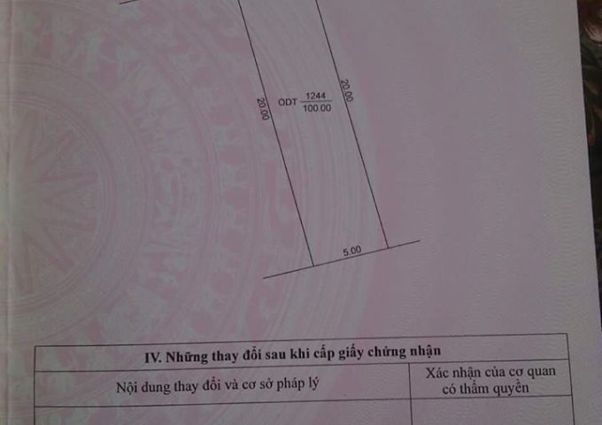 Bán đất tại đường Nguyễn Văn Linh, Bình Thủy, Cần Thơ diện tích 100m2, giá 780 triệu