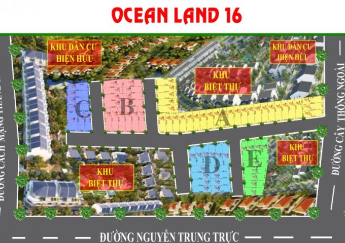 Ocean Land 16, chính thức được mở bán