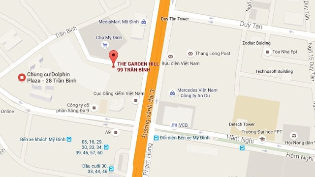 Cho thuê mặt bằng thương mại và văn phòng dự án Garden Hill 99 Trần Bình. LH: 0978878585