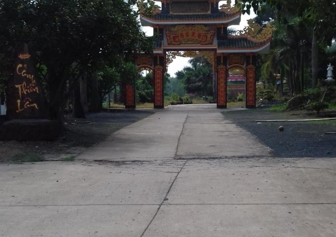 Ban đất gần trường học, ủy ban xã Bình Hòa
