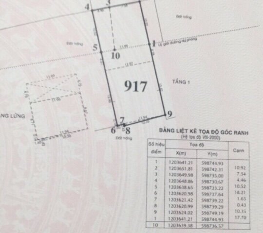 Bán đất mặt tiền Thới An 13, phường Thới An, quận 12