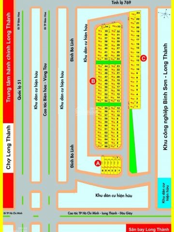 Dự án Era City, ấp Bưng Cơ, Lộc An, Long Thành, Đồng Nai, cách chợ Long Thành 5 phút