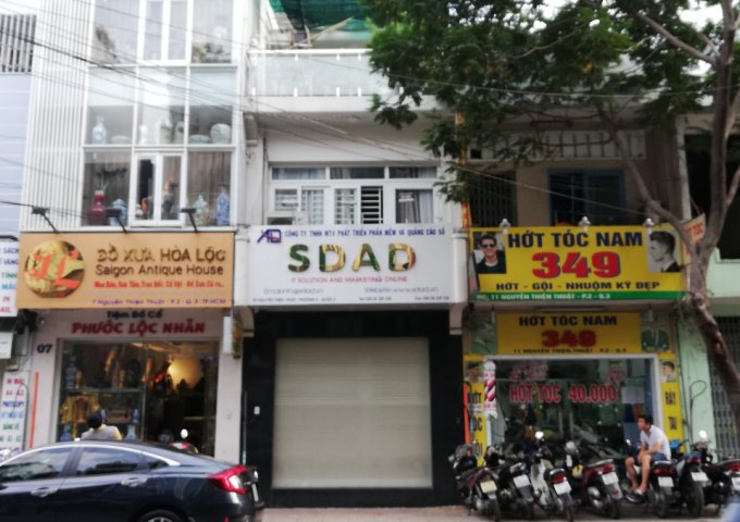 Cho thuê nhà Mặt Phố Số 9 Nguyễn Thiện Thuật, Phường 2, Quận 3. HCM