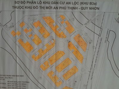 CẦN BÁN ĐẤT ĐƯỜNG YONGSAN - KHU AN PHÚ THỊNH QUY NHƠN