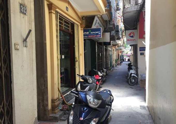 Cho thuê 34 ngõ 70 Thái Hà, Đống Đa, HN, 45m2 x 4 tầng, 4PN, 13,5tr/th