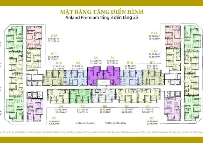 Nhận đặt chỗ căn hộ Anland Premium (Anland 2) chính sách cọc không thưởng phạt. LH 01643957016