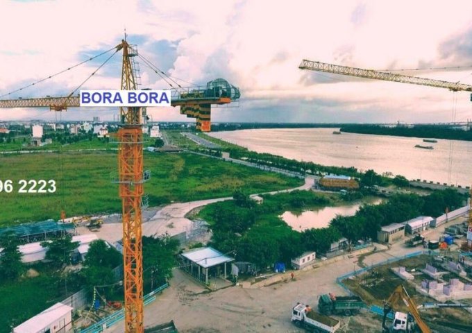 Bán căn hộ 3 phòng ngủ tháp Bora Bora, B-18.08, view sông Sài Gòn , Q.7, giá bán 6.3 tỷ (có VAT)