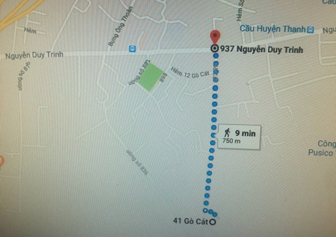 Bán đất nền biệt thự đường Gò Cát, dự án Thuận Phú, P. Phú Hữu, Q9, 14 triệu/m2 