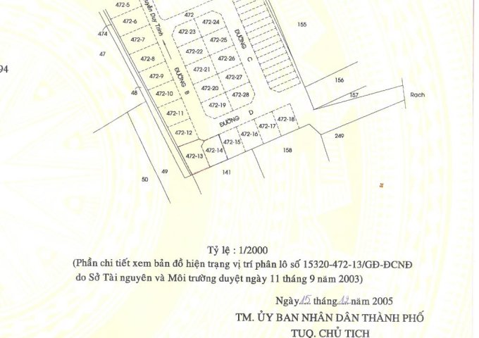 Bán đất nền biệt thự đường Gò Cát, dự án Thuận Phú, P. Phú Hữu, Q9, 14 triệu/m2 