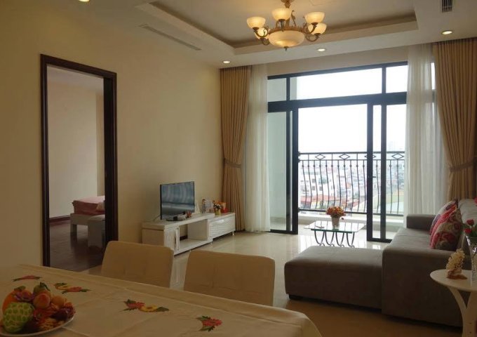 Cho thuê chung cư Hà Nội Center Point tầng 15, 79m2, 2PN, đủ nội thất, 12 tr/th. LH: 0904.56.57.30