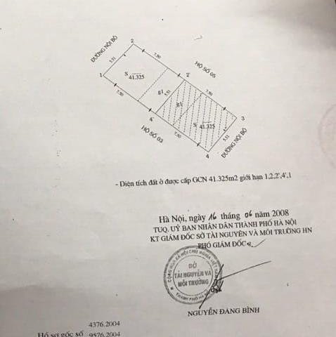 Bán đất tổ 18 Thượng Thanh, DT 41m2, ô tô đỗ cửa, giá hợp lý. LH Ninh 0931705288