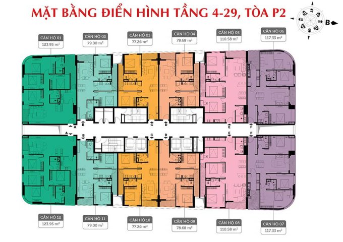 Bán căn hộ 3 phòng ngủ, 112m2, chung cư 360 Giải Phóng, chìa khóa trao tay nhận nhà ở ngay