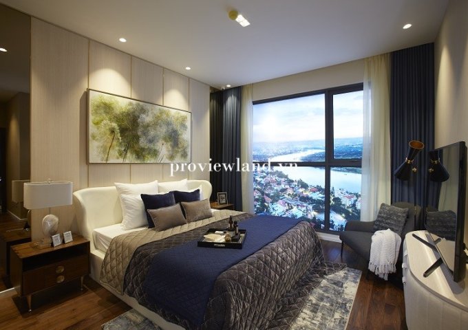 Bán căn hộ Q2 Thảo Điền tại tháp 3, diện tích 128m2, 3 phòng ngủ, view sông