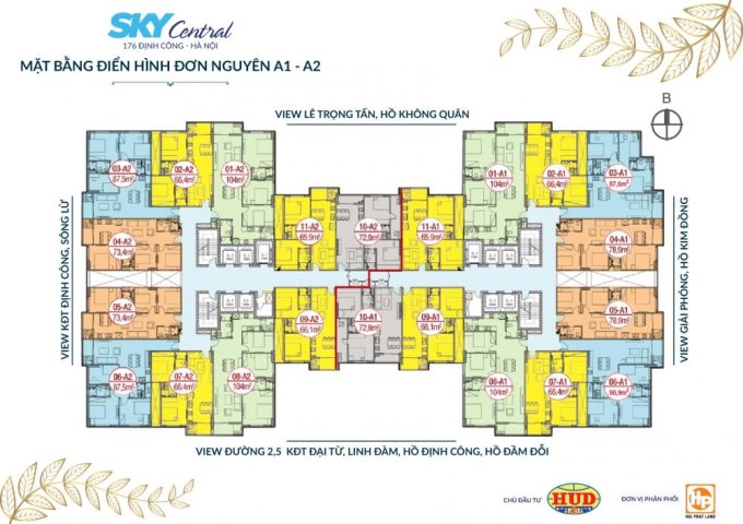 Cần bán chung cư Sky Central Định Công
