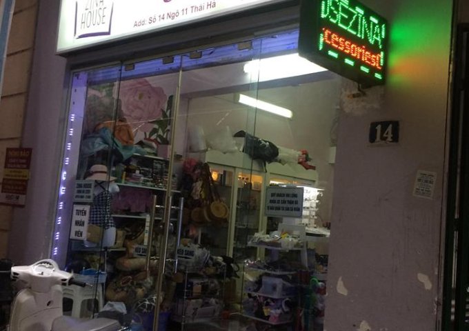 Chính chủ bán nhà số 14 ngõ 11 Thái Hà, 36/45m2, mặt tiền 4.2m, kinh doanh tốt, LH 0985.453.464