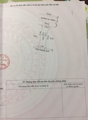 Bán đất chính chủ khu đô thị mới Bình Nguyên, phường Bình An, thị xã Dĩ An, tỉnh Bình Dương