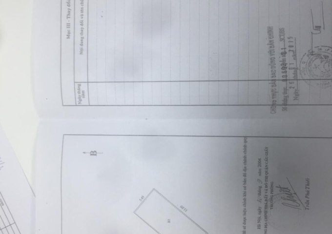 Chính Chủ Bán Nhà Số 9 Ngõ 52 Phố Quan Nhân – 10.7 Tỷ- LH:0981189289