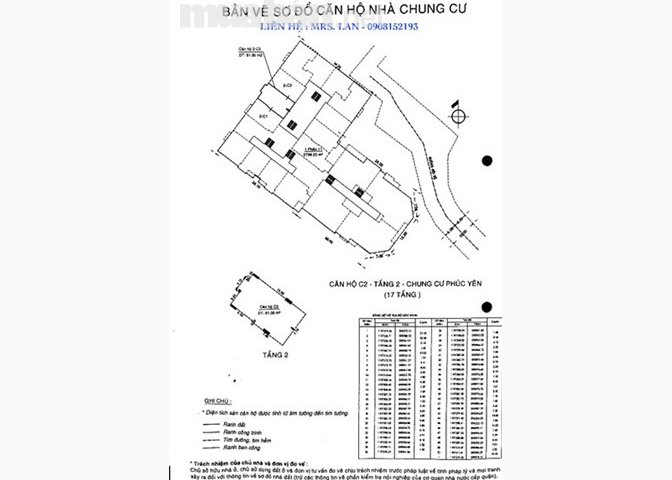 CHÍNH CHỦ BÁN CĂN HỘ CHUNG CƯ PHÚC YÊN - Q. TÂN BÌNH - GIÁ TỐT