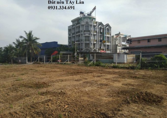 Bán đất nền dự án tại Đường Tây Lân, Bình Tân diện tích 64m2  giá 19 Triệu/m² lh 0931334691