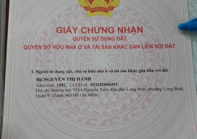 cần tiền bán gấp 80,3m2 đất Nguyễn Xiển, quận 9, gần chợ, trường học, Ms Nhung: 0932.868.291