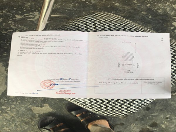 Bán 54m2 đất mặt đường 208, tổ 3, thị trấn An Dương, Hải Phòng