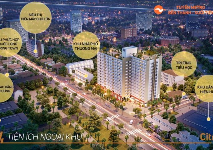 Bán căn hộ Citrine Apartment, mặt tiền Tăng Nhơn Phú, Quận 9
