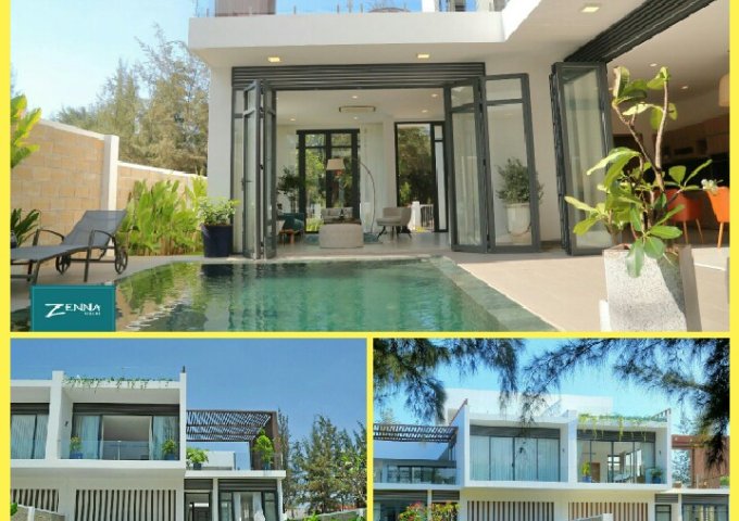 Mở bán giai đoạn 2 biệt thự biển Zenna Villas Long Hải. Giá 7.6 tỷ/căn, LH 0934895439