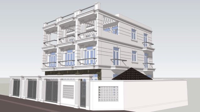 Dự án nhà phố khu đô thị Eco House, Long An