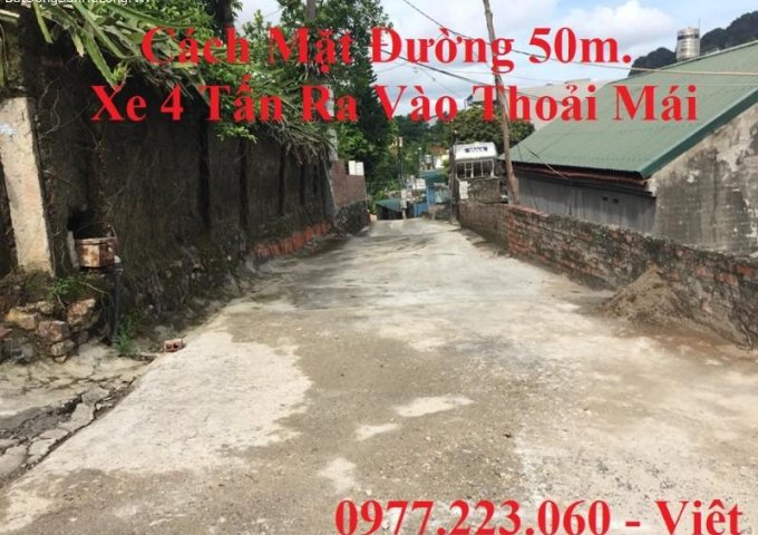 Bán đất ngõ 5 Dốc Giao Thông, Cột 8, P. Hồng Hà, DT: 86.7m2, MT: 6.35m, hướng Nam