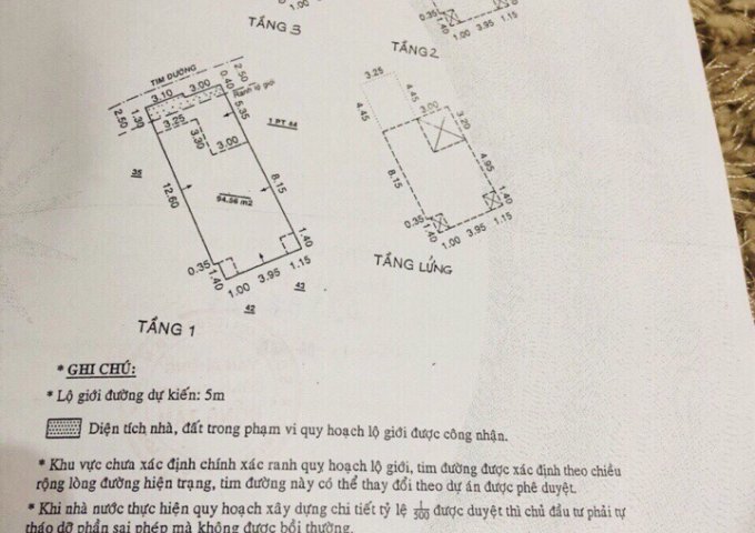 Nhà bán hẻm 45 Trần Thái Tông, P15, Tân Bình